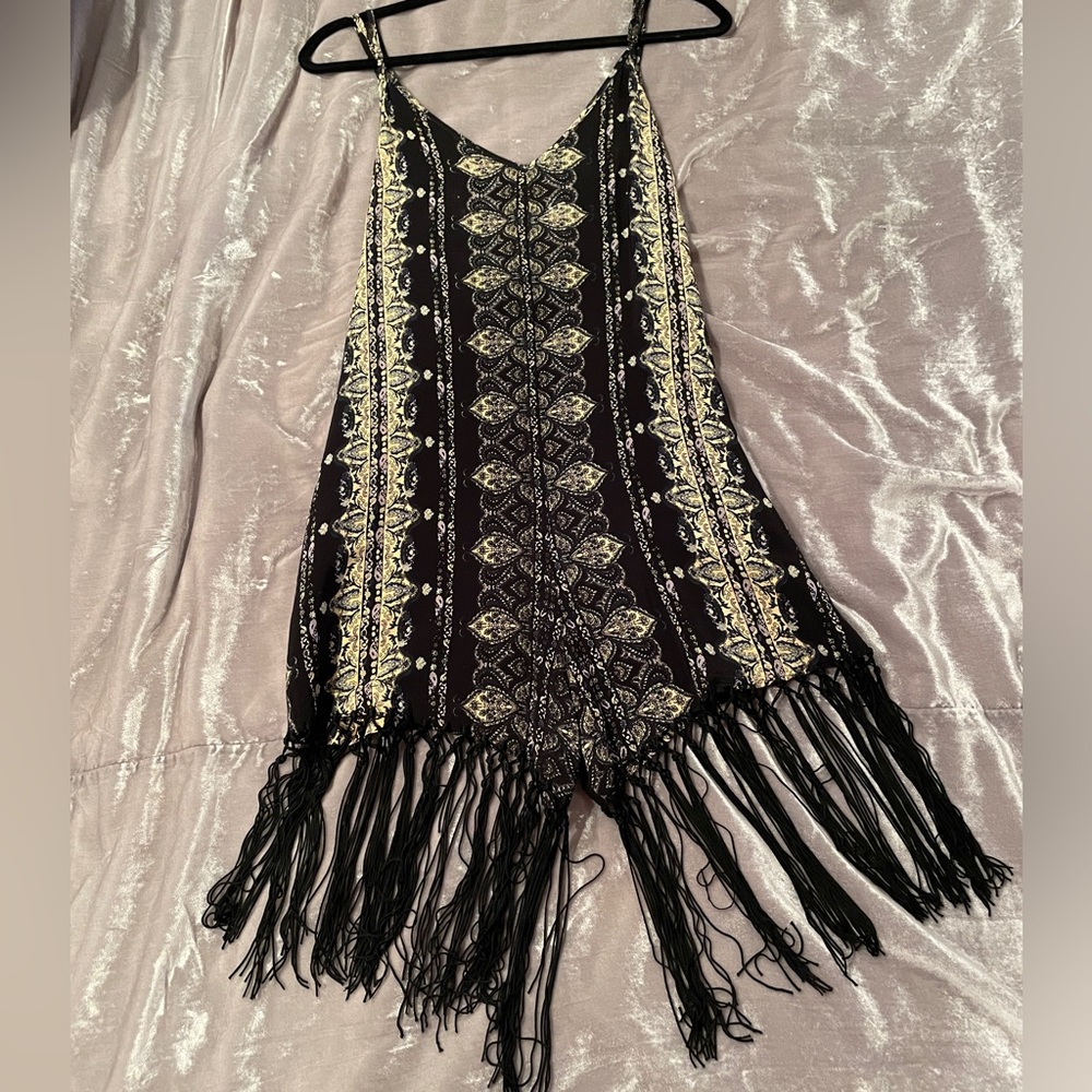 Cleobella jumper with fringe.